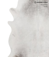 Medium Grey XX-Large Brazilian Cowhide Rug 7'7"H x 6'9"W #82075 by Hudson Hides