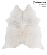Grey Brindle X-Large Brazilian Cowhide Rug 6'8"H x 6'2"W #82082 by Hudson Hides
