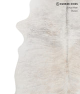 Grey Brindle X-Large Brazilian Cowhide Rug 6'8"H x 6'2"W #82082 by Hudson Hides