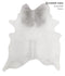Medium Grey XX-Large Brazilian Cowhide Rug 7'8