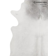 Medium Grey XX-Large Brazilian Cowhide Rug 7'8"H x 6'8"W #82088 by Hudson Hides