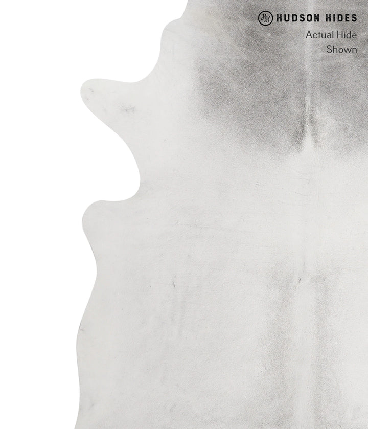 Medium Grey XX-Large Brazilian Cowhide Rug 7'8"H x 6'8"W #82088 by Hudson Hides