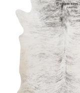 Grey Brindle X-Large Brazilian Cowhide Rug 7'4"H x 6'1"W #82096 by Hudson Hides