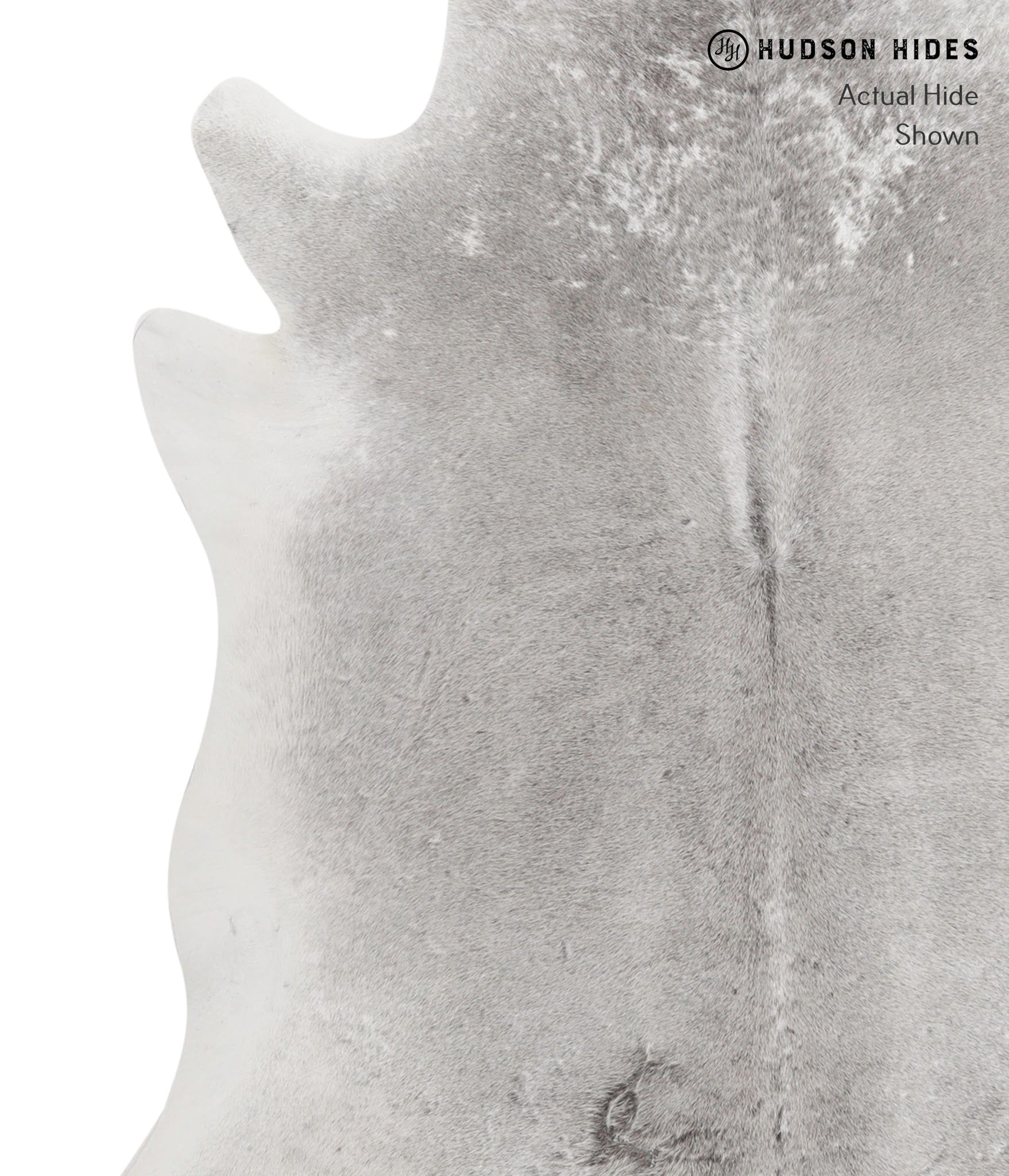 Medium Grey Cowhide Rug #82118