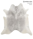 Medium Grey XX-Large Brazilian Cowhide Rug 7'8"H x 7'6"W #82139 by Hudson Hides