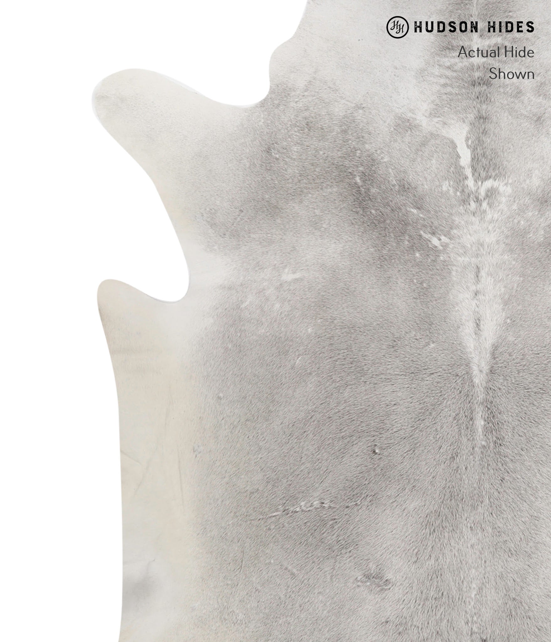 Medium Grey Cowhide Rug #82139