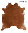 Medium Brindle X-Large Brazilian Cowhide Rug 7'3"H x 6'6"W #82162 by Hudson Hides