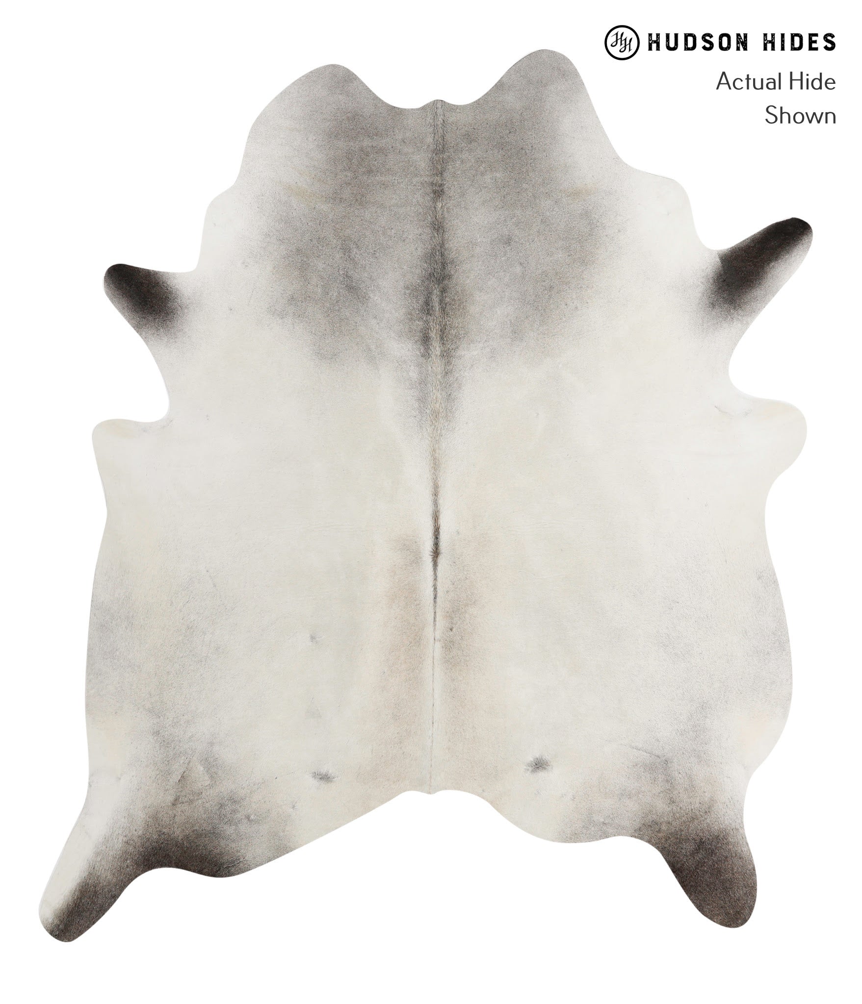 Medium Grey Cowhide Rug #82163
