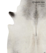Medium Grey X-Large Brazilian Cowhide Rug 7'5"H x 6'4"W #82163 by Hudson Hides