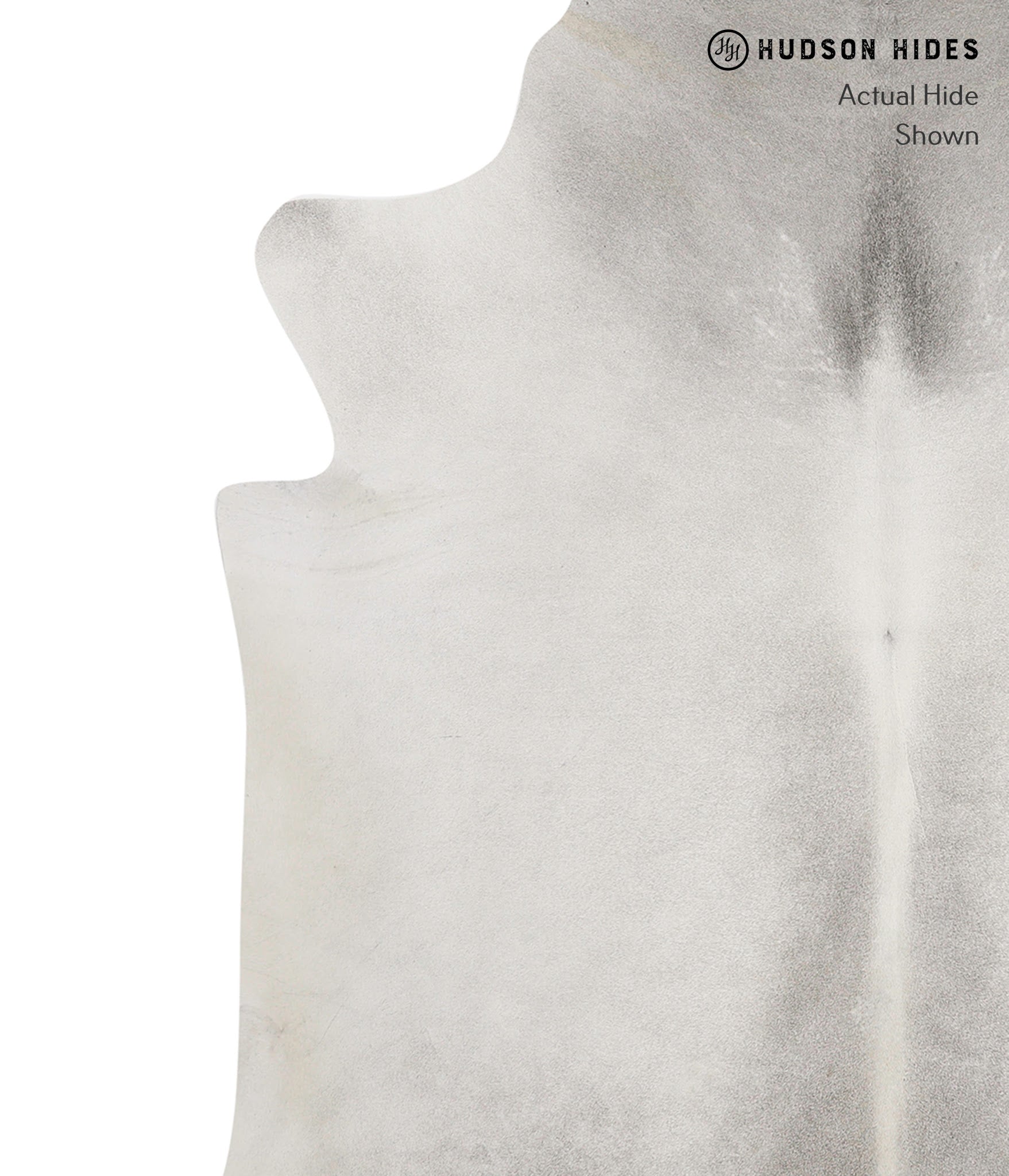Medium Grey Cowhide Rug #82165