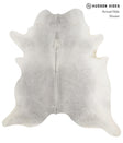Medium Grey XX-Large Brazilian Cowhide Rug 7'6"H x 6'11"W #82166 by Hudson Hides