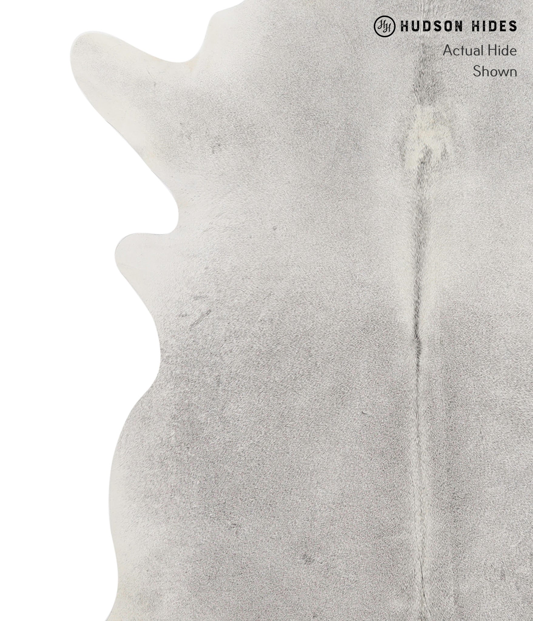 Medium Grey Cowhide Rug #82166