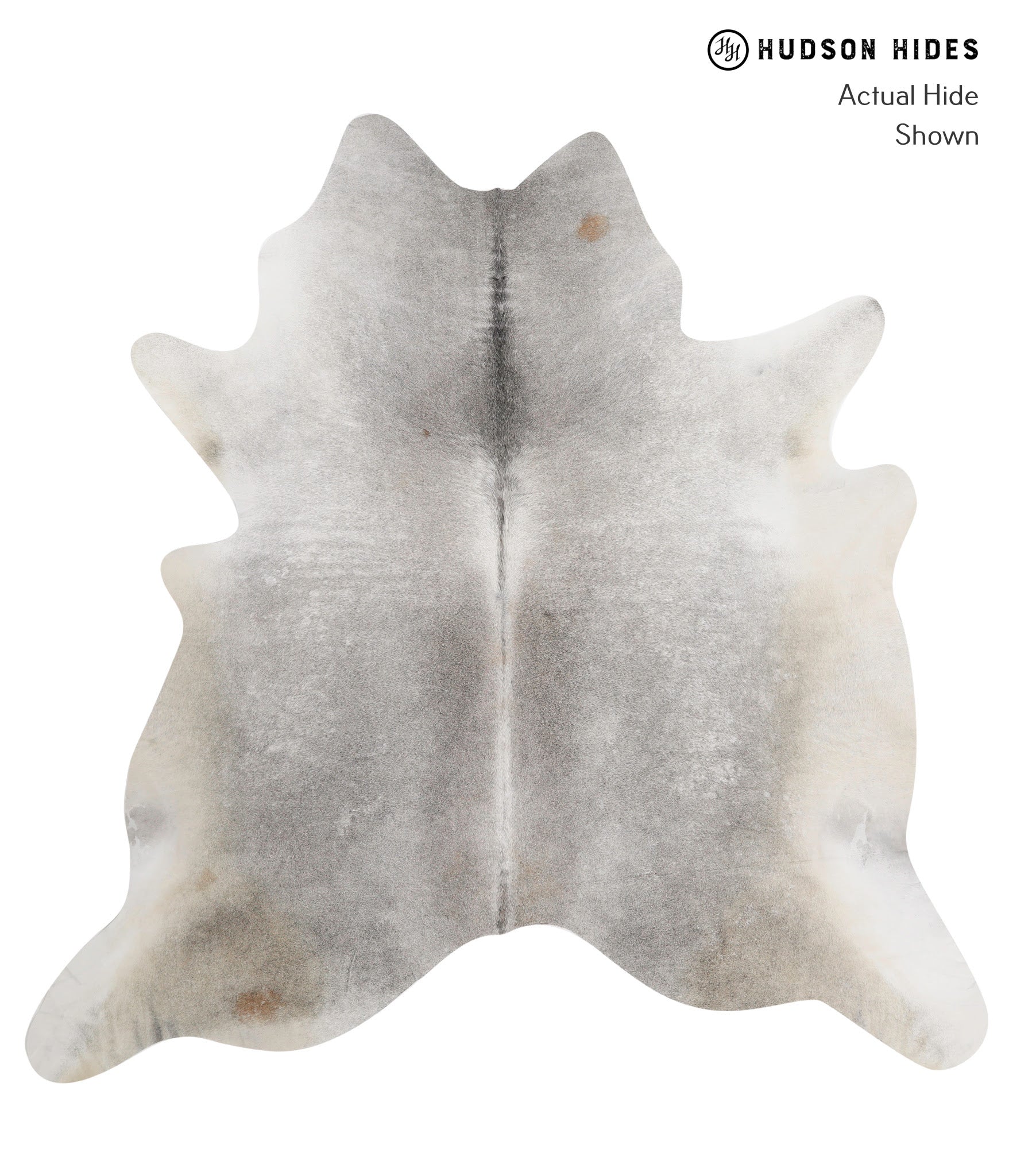Medium Grey Cowhide Rug #82252