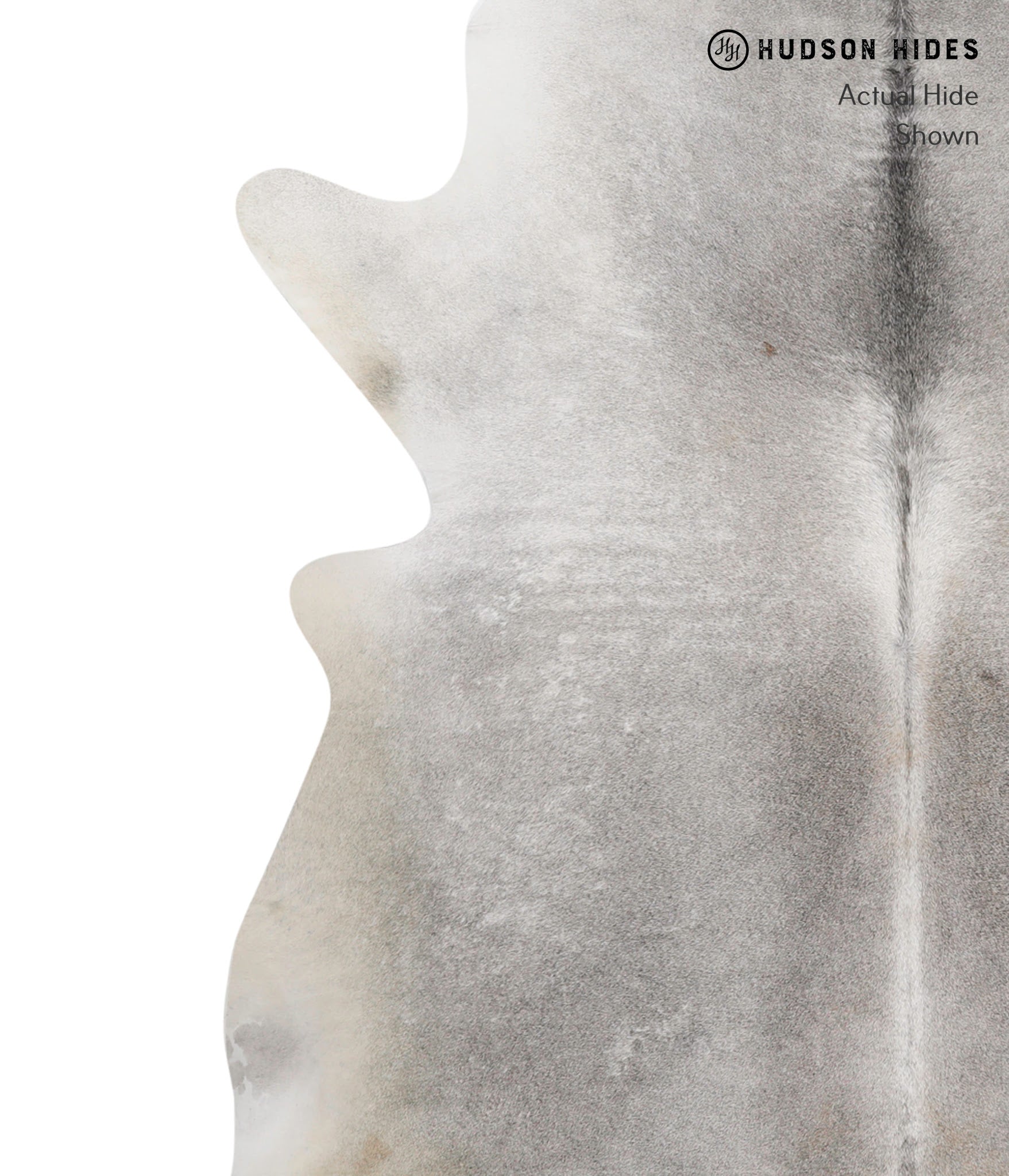 Medium Grey Cowhide Rug #82252