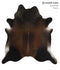Dark Grey XX-Large Brazilian Cowhide Rug 7'9