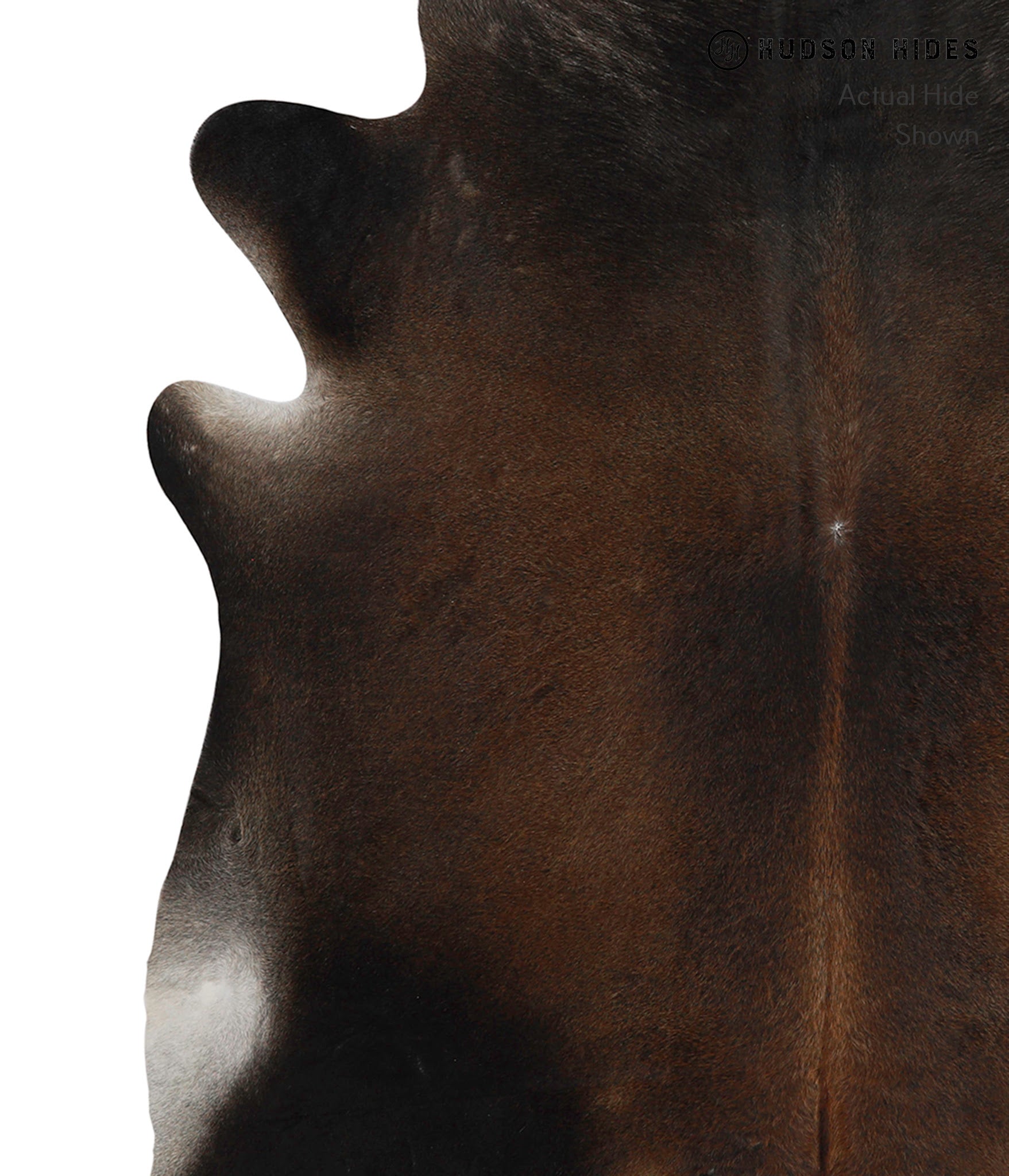 Dark Grey Cowhide Rug #82259