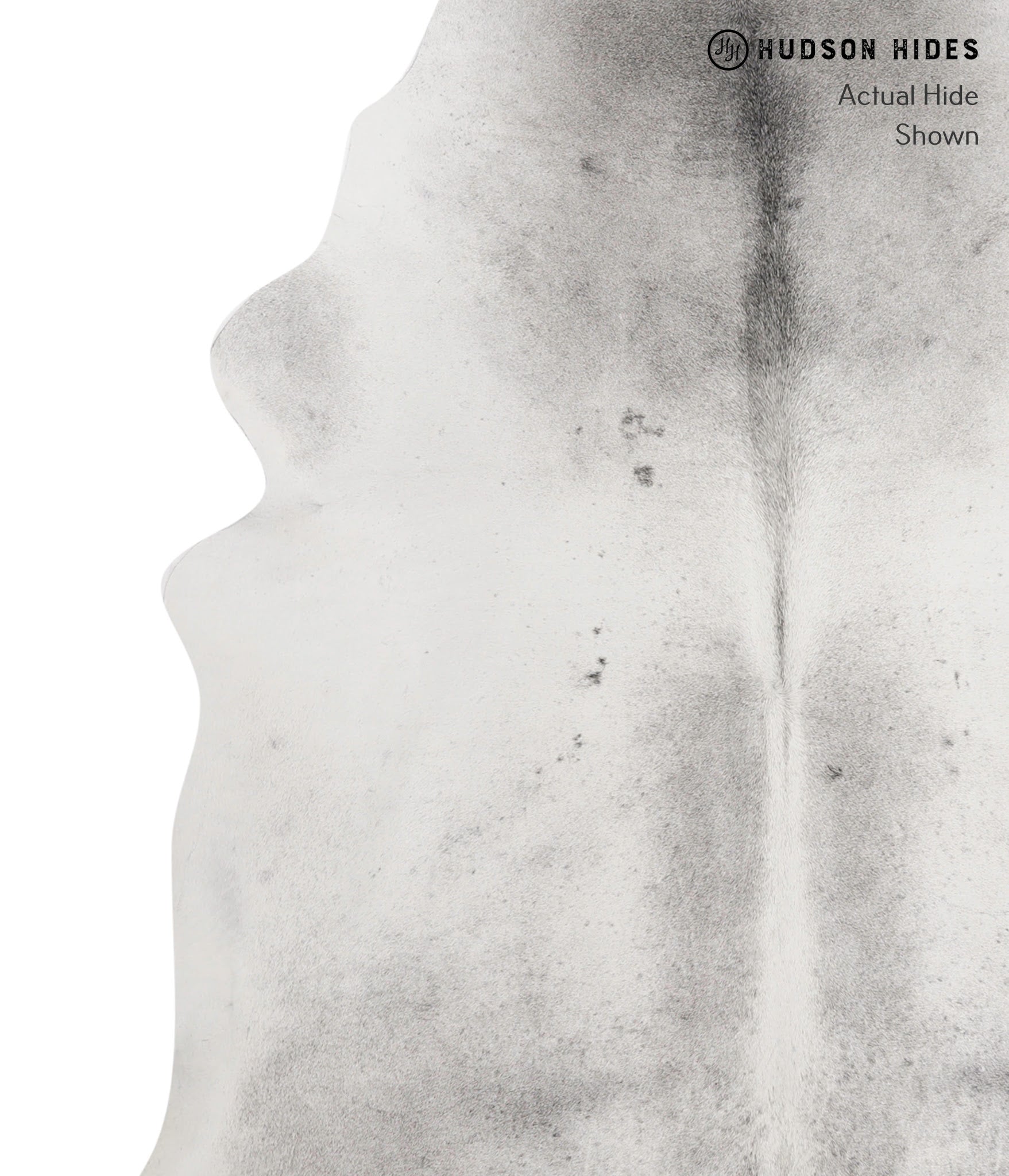 Medium Grey Cowhide Rug #82302