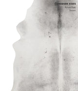 Medium Grey XX-Large Brazilian Cowhide Rug 7'4"H x 7'2"W #82302 by Hudson Hides
