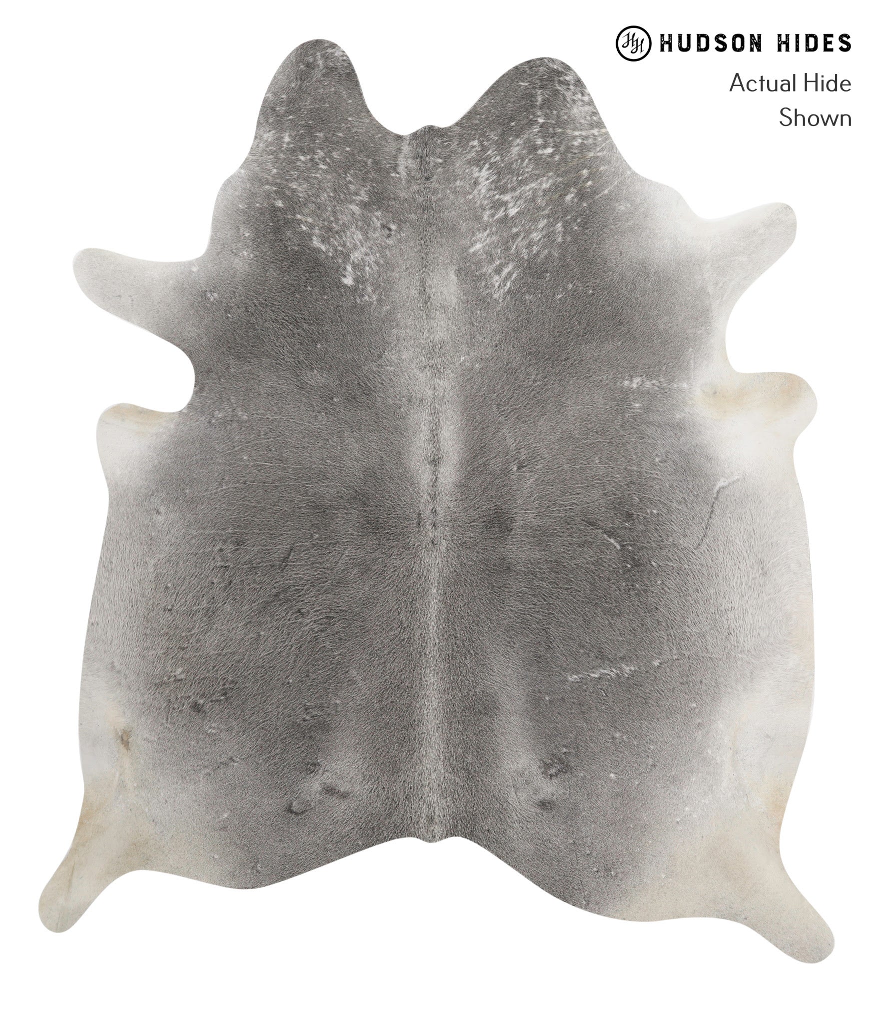 Medium Grey Cowhide Rug #82321