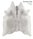 Medium Grey X-Large Brazilian Cowhide Rug 7'1"H x 5'11"W #82331 by Hudson Hides