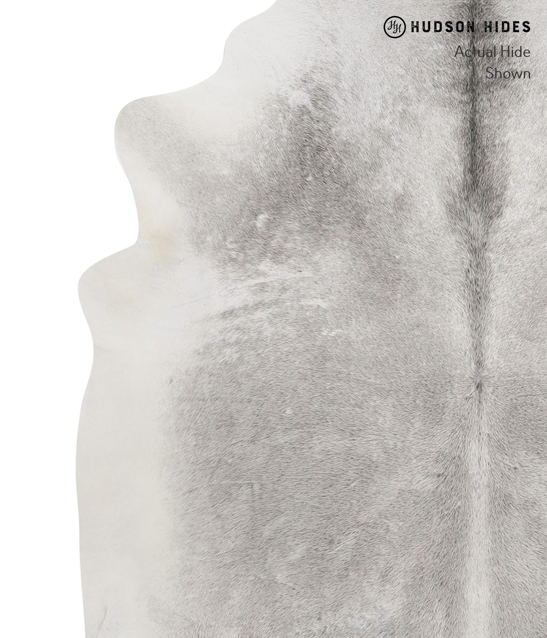 Medium Grey Cowhide Rug #82331