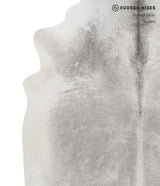 Medium Grey X-Large Brazilian Cowhide Rug 7'1"H x 5'11"W #82331 by Hudson Hides