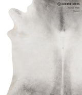 Medium Grey XX-Large Brazilian Cowhide Rug 7'9"H x 6'10"W #82341 by Hudson Hides