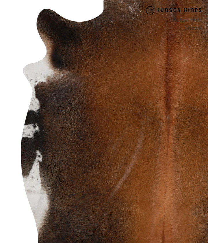 Chocolate X-Large Brazilian Cowhide Rug 7'0"H x 6'3"W #82403 by Hudson Hides