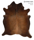 Chocolate X-Large Brazilian Cowhide Rug 7'8"H x 6'5"W #82550 by Hudson Hides