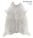 Medium Grey X-Large Brazilian Cowhide Rug 7'11"H x 6'3"W #82593 by Hudson Hides