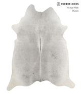 Medium Grey X-Large Brazilian Cowhide Rug 7'11"H x 6'3"W #82593 by Hudson Hides