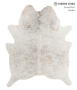 Grey Brindle X-Large Brazilian Cowhide Rug 7'2"H x 5'11"W #82634 by Hudson Hides