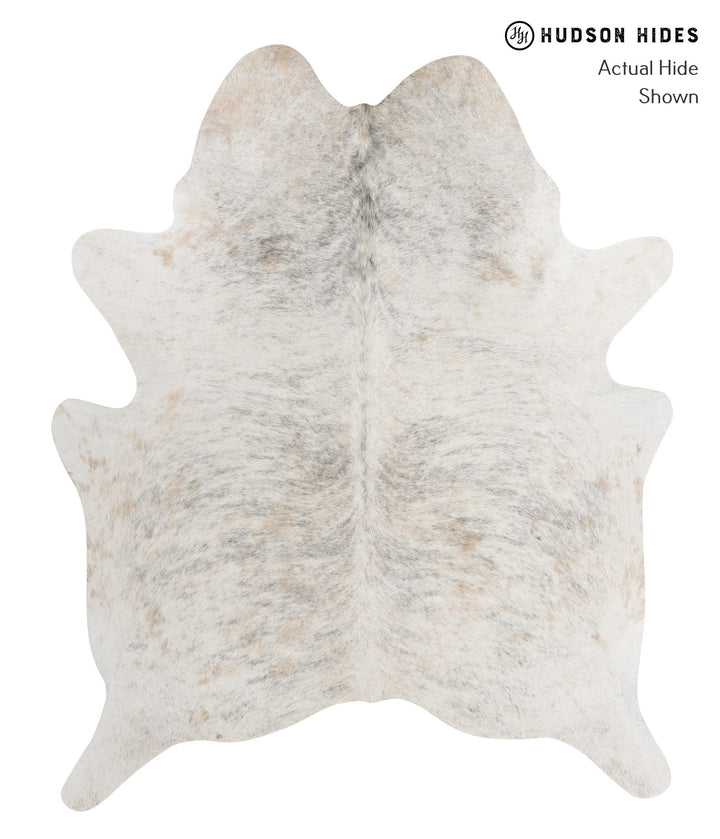 Grey Brindle X-Large Brazilian Cowhide Rug 7'2"H x 5'11"W #82634 by Hudson Hides