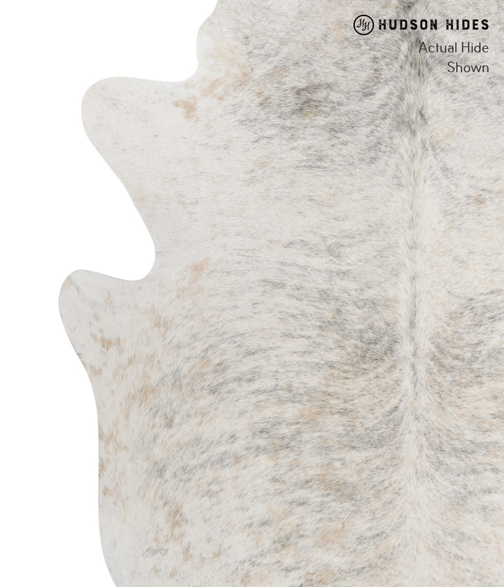 Grey Brindle X-Large Brazilian Cowhide Rug 7'2"H x 5'11"W #82634 by Hudson Hides