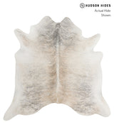 Grey Brindle X-Large Brazilian Cowhide Rug 6'5"H x 6'7"W #82635 by Hudson Hides