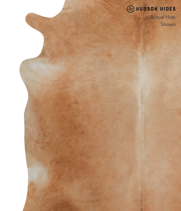 Solid Brown X-Large Brazilian Cowhide Rug 7'4"H x 6'7"W #82642 by Hudson Hides