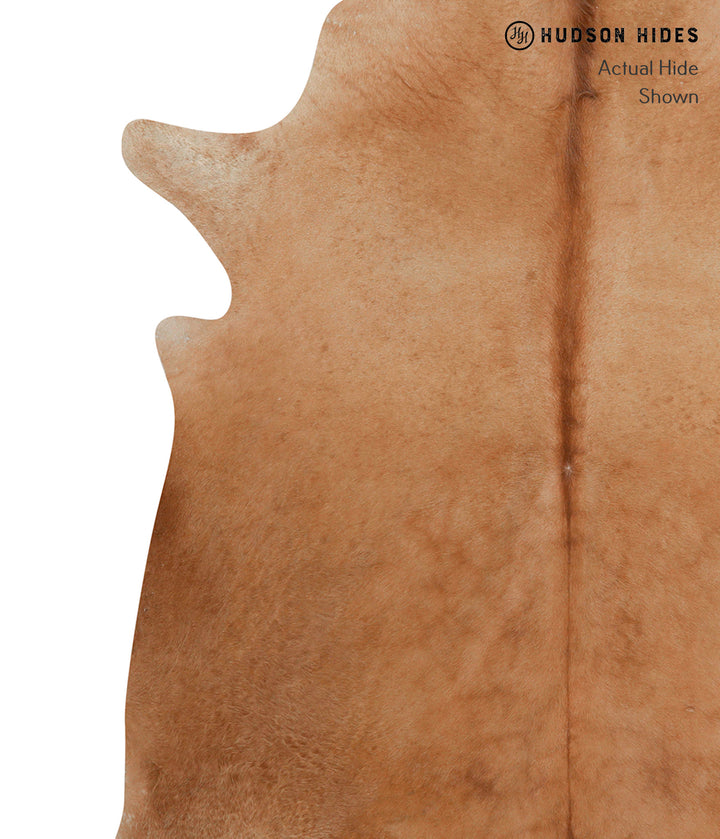 Beige XX-Large Brazilian Cowhide Rug 7'6"H x 7'1"W #82693 by Hudson Hides