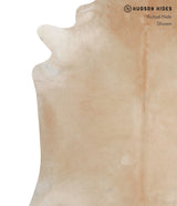 Beige XX-Large Brazilian Cowhide Rug 7'5"H x 7'2"W #82737 by Hudson Hides