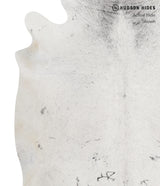Salt and Pepper Brown XX-Large Brazilian Cowhide Rug 7'11"H x 6'10"W #82814 by Hudson Hides