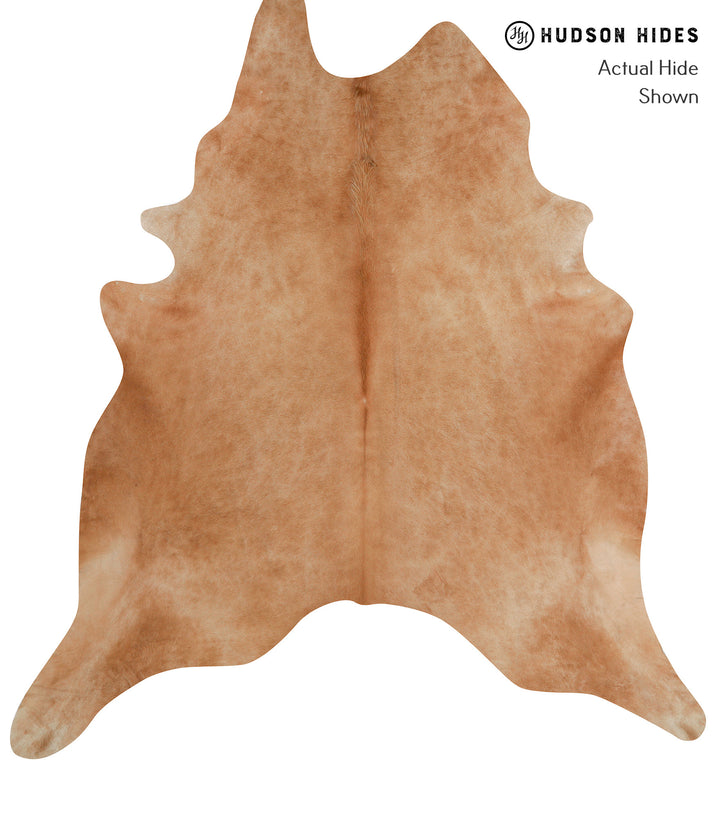 Solid Brown XX-Large Brazilian Cowhide Rug 8'2"H x 7'6"W #82990 by Hudson Hides