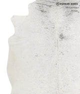 Salt and Pepper Black X-Large Brazilian Cowhide Rug 7'4"H x 6'5"W #83010 by Hudson Hides