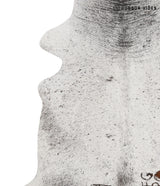 Salt and Pepper Brown X-Large Brazilian Cowhide Rug 7'8"H x 6'4"W #83116 by Hudson Hides