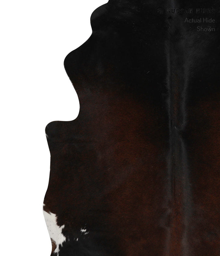 Chocolate X-Large Brazilian Cowhide Rug 6'8"H x 6'1"W #83209 by Hudson Hides