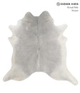 Medium Grey X-Large Brazilian Cowhide Rug 7'0"H x 7'0"W #83229 by Hudson Hides