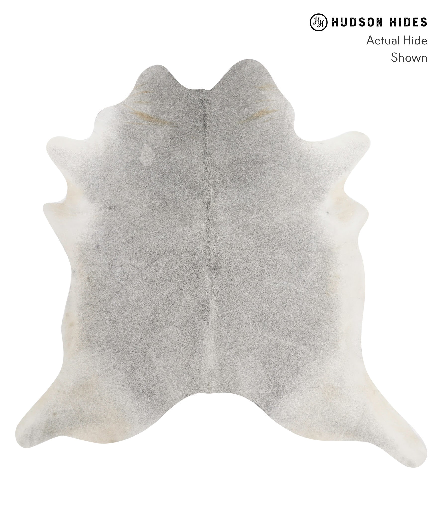 Medium Grey Cowhide Rug #83229