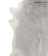 Medium Grey X-Large Brazilian Cowhide Rug 7'0"H x 7'0"W #83229 by Hudson Hides