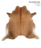 Warm Caramel Large Brazilian Cowhide Rug 5'11