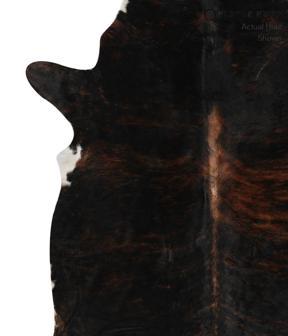 Dark Brindle Cowhide Rug #83444