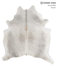 Medium Grey X-Large Brazilian Cowhide Rug 6'9"H x 6'1"W #83766 by Hudson Hides