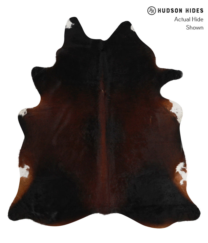 Chocolate X-Large Brazilian Cowhide Rug 6'11"H x 6'3"W #83803 by Hudson Hides